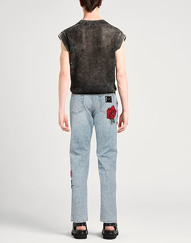 DOLCE&GABBANA DENIM TROUSERS