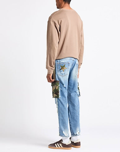 DOLCE&GABBANA DENIM TROUSERS