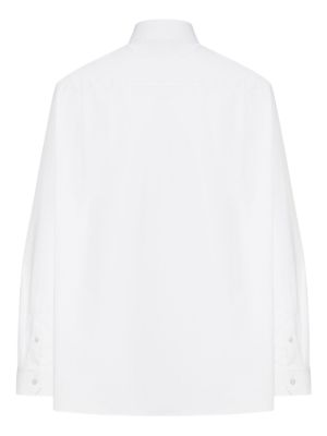 Gucci Anchor-Embroidered Cotton Shirt