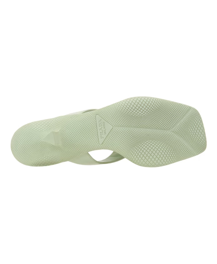 Prada Women's Slip-On Leather Sandals