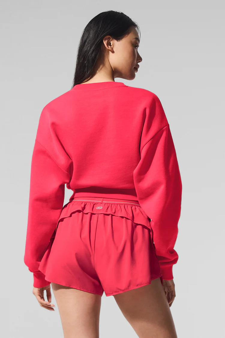 Cropped Accolade Crewneck