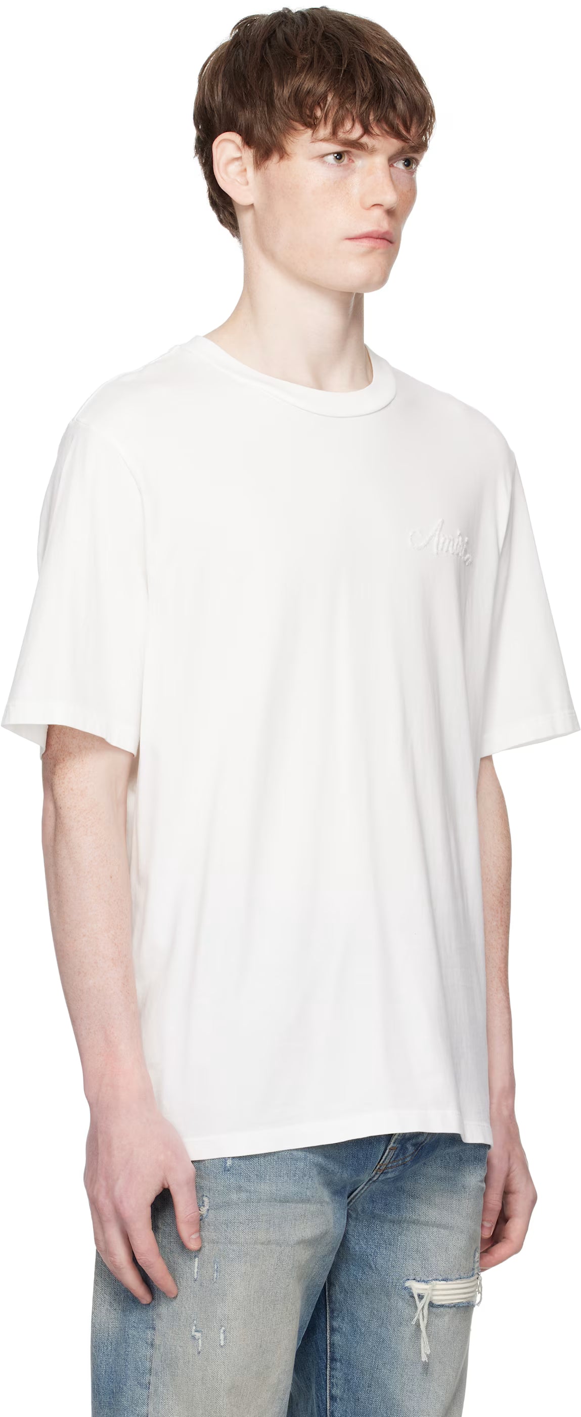 Off-White Bleach Bandana Patch T-shirt