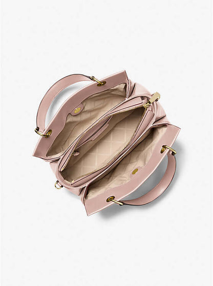 Michael Kors Susan Medium Quilted Leather Satchel - Bags | Shop From The Mirage