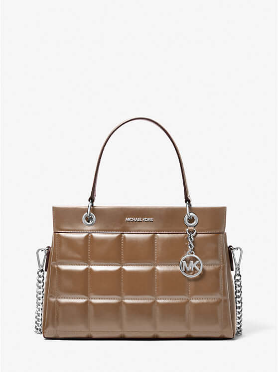 Michael Kors Susan Medium Quilted Leather Tote Bag - Bags | Shop From The Mirage