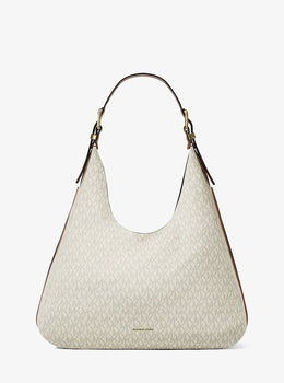Nolita Large Signature Logo Hobo Shoulder Bag