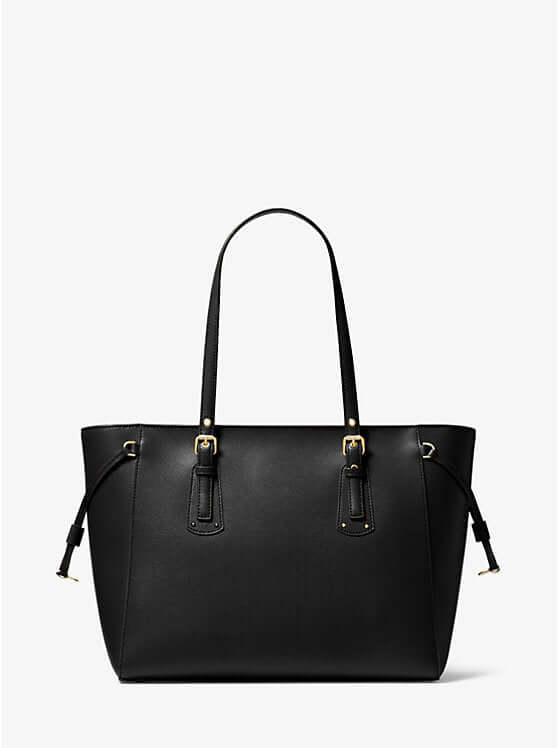 Michael Kors Voyager Medium Crossgrain Leather Tote Bag - Bags | Shop From The Mirage