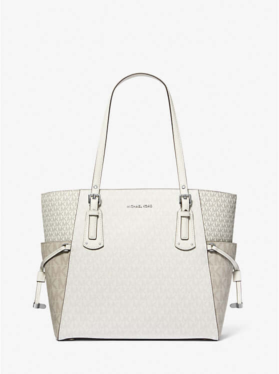 Michael Kors Voyager Small Color-Block Logo Tote Bag - Bags | Shop From The Mirage