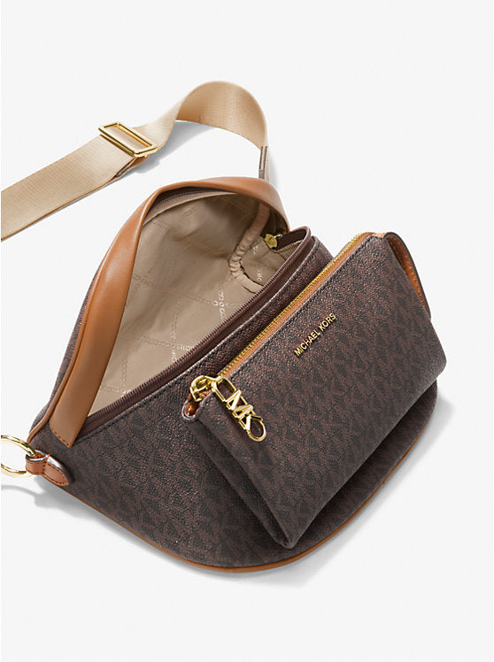 Michael Kors Slater Medium Signature Logo Sling Pack - Bags | Shop From The Mirage