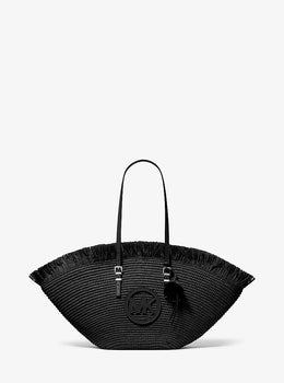 Isa Large Hand-Crocheted Fan Tote Bag