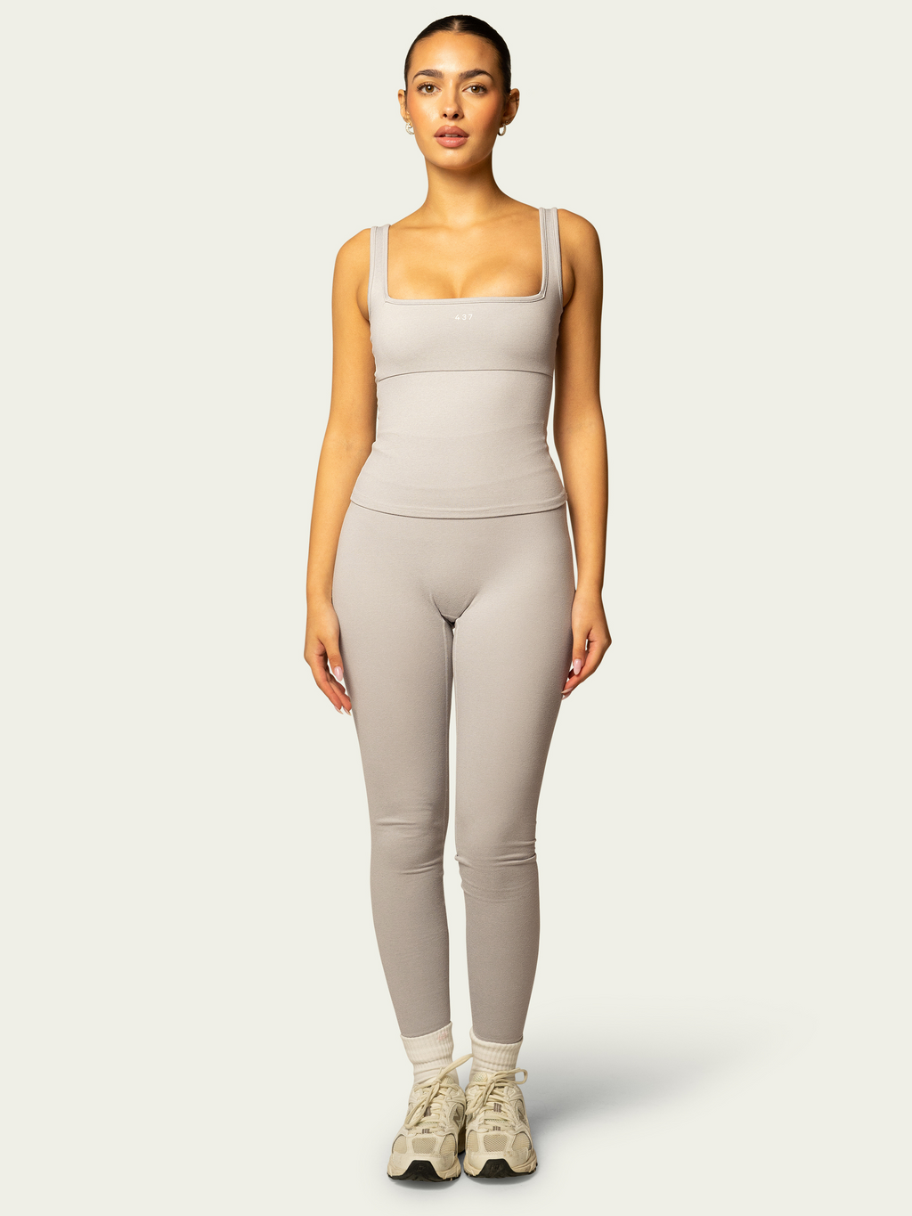 The Essentials Legging / Heather-Grey