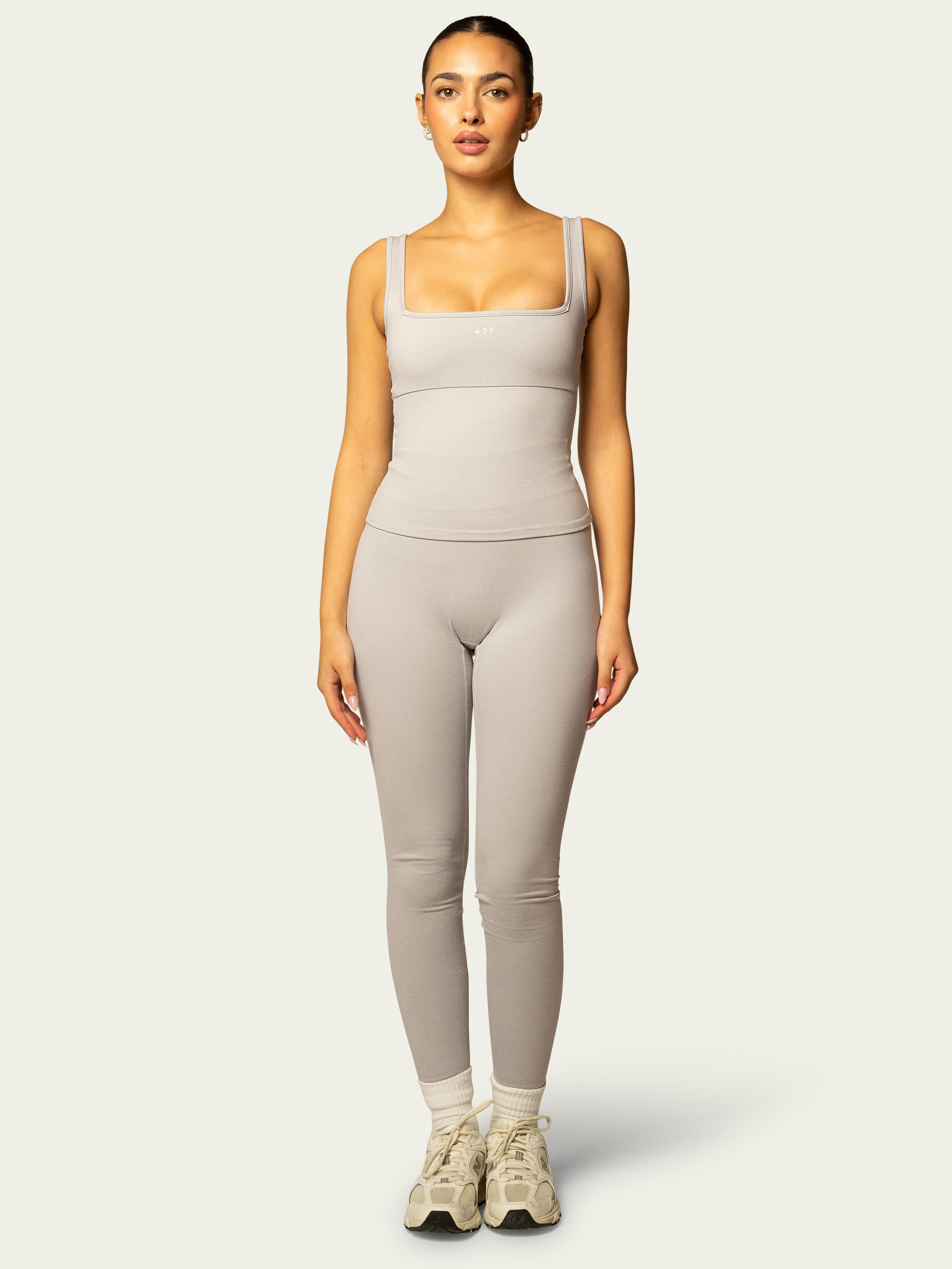 The Essentials Legging / Heather-Grey