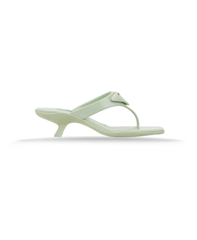 Prada Women's Slip-On Leather Sandals