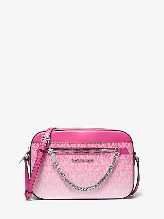 Jet Set Large Ombré Signature Logo Crossbody Body