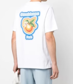 Casablanca Radiating Orange T-Shirt