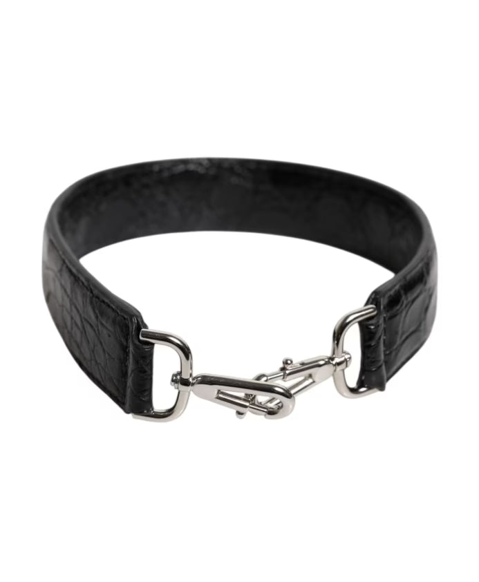 Luxurious Alligator Leather Shoulder Bag Strap
