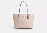 Coach City Tote Bag In Signature Canvas - Bags | Shop From The Mirage