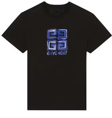Givenchy 4G Logo Slim T-shirt Black