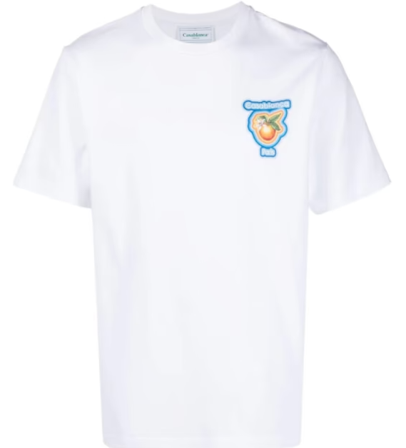 Casablanca Radiating Orange T-Shirt