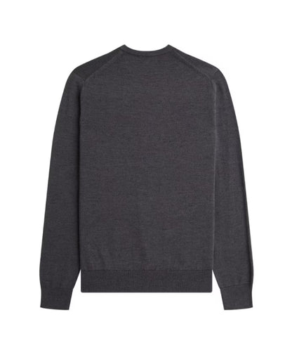 Fred Perry Classic Crew Neck Jumper Sweatshirt