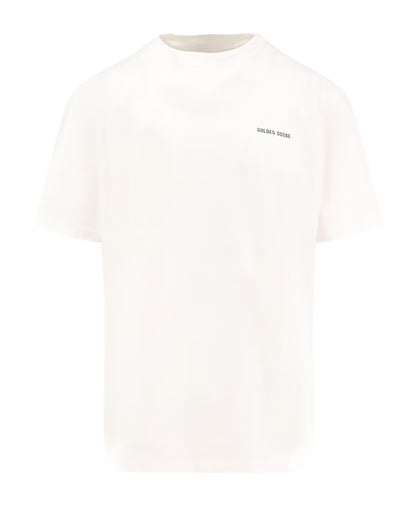 Golden Goose Crew-neck Short Sleeve Logo T-Shirt