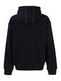 Givenchy Black Hoodie with 4G Logo Detail on Front in Cotton Man