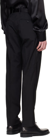 Dolce&Gabbana Black Six-Pocket Trousers