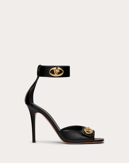 V-Logo Locker Calfskin Sandal