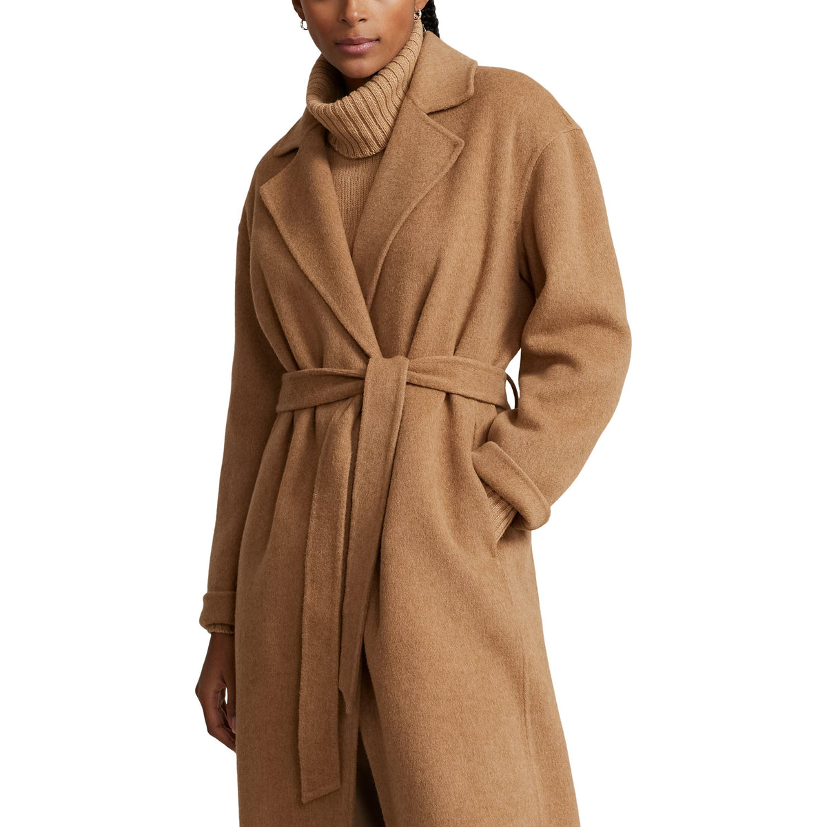 Belted Wrap Coat