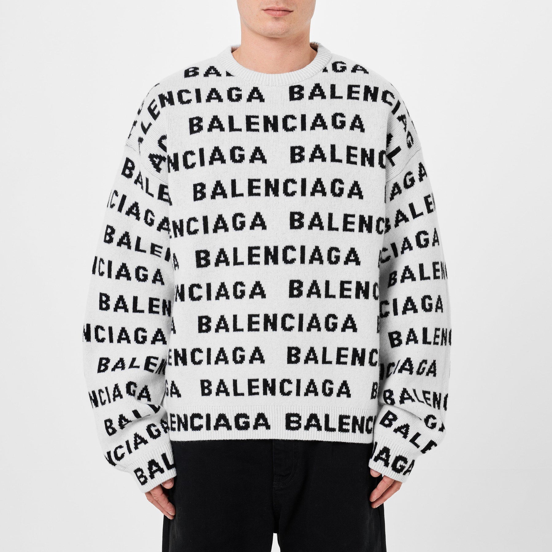 All-Over Logo Sweater
