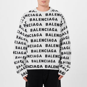 All-Over Logo Sweater