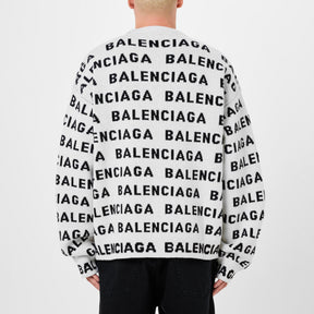 All-Over Logo Sweater