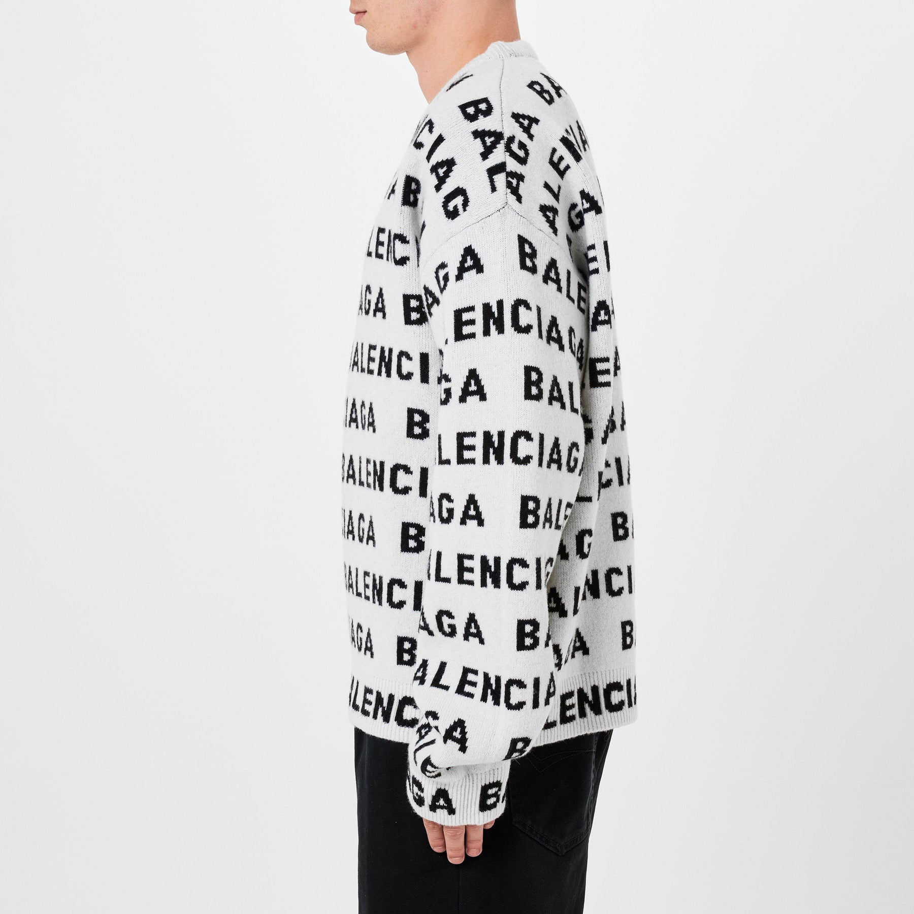 All-Over Logo Sweater