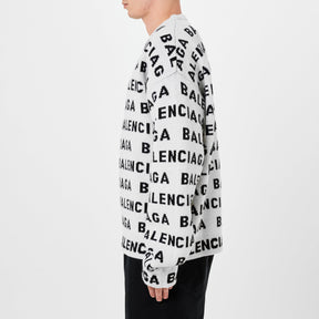 All-Over Logo Sweater