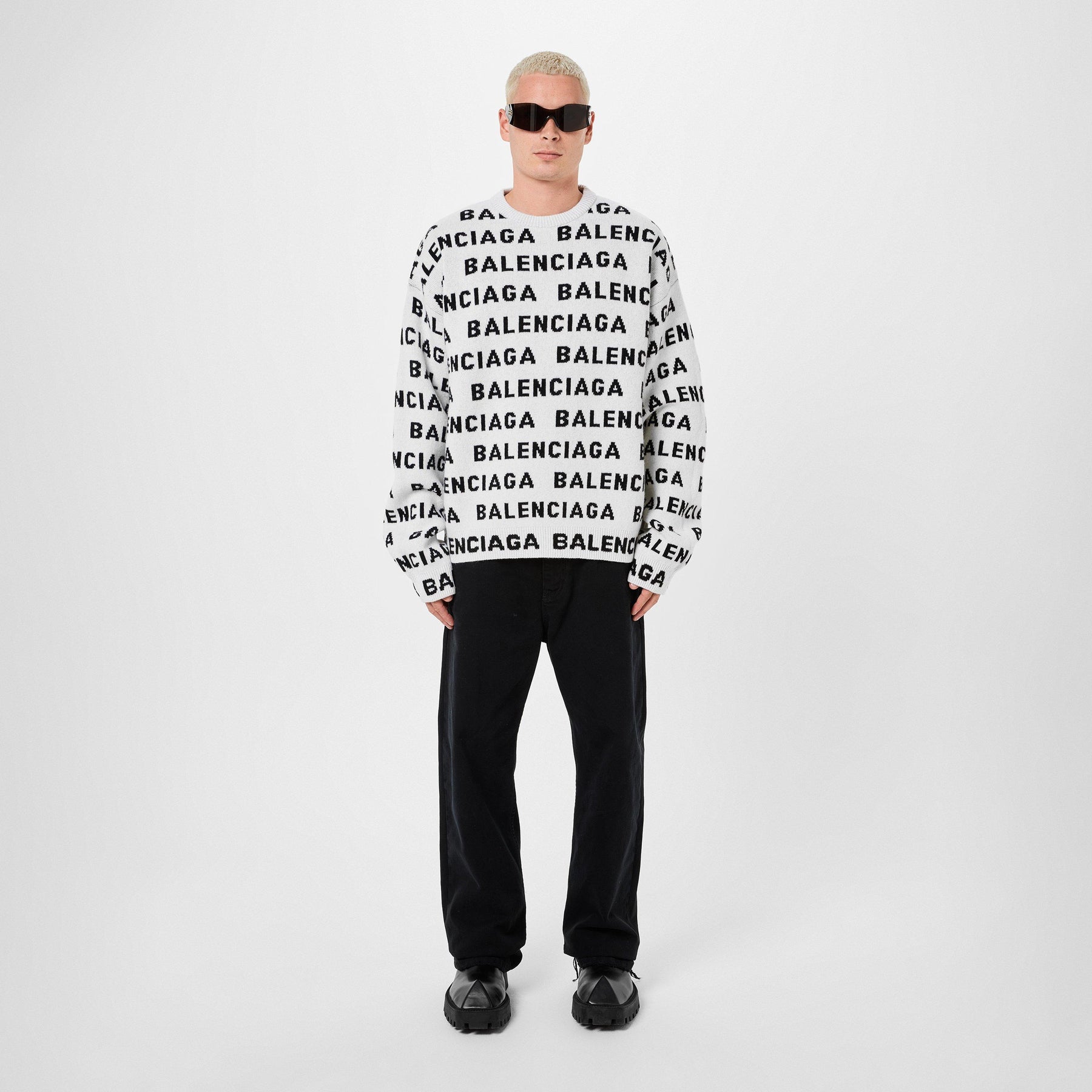 All-Over Logo Sweater