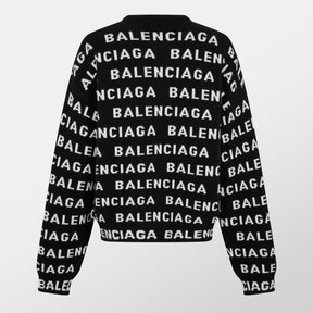 All-Over Logo Sweater