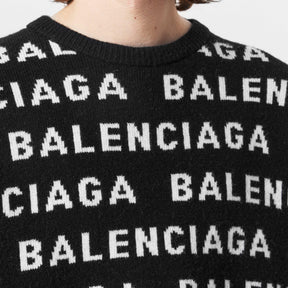 All-Over Logo Sweater