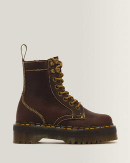 Jadon Boot Arc Crazy Horse Platforms — Brown
