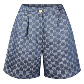 GG Supreme Denim Shorts