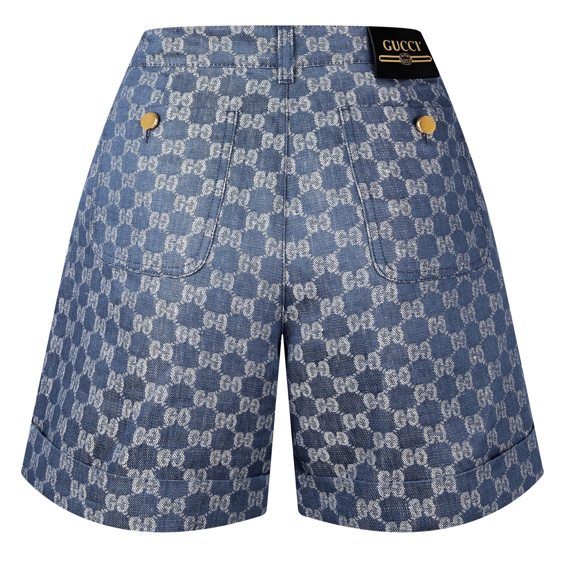 GG Supreme Denim Shorts