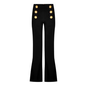 6 Button Flared Trousers
