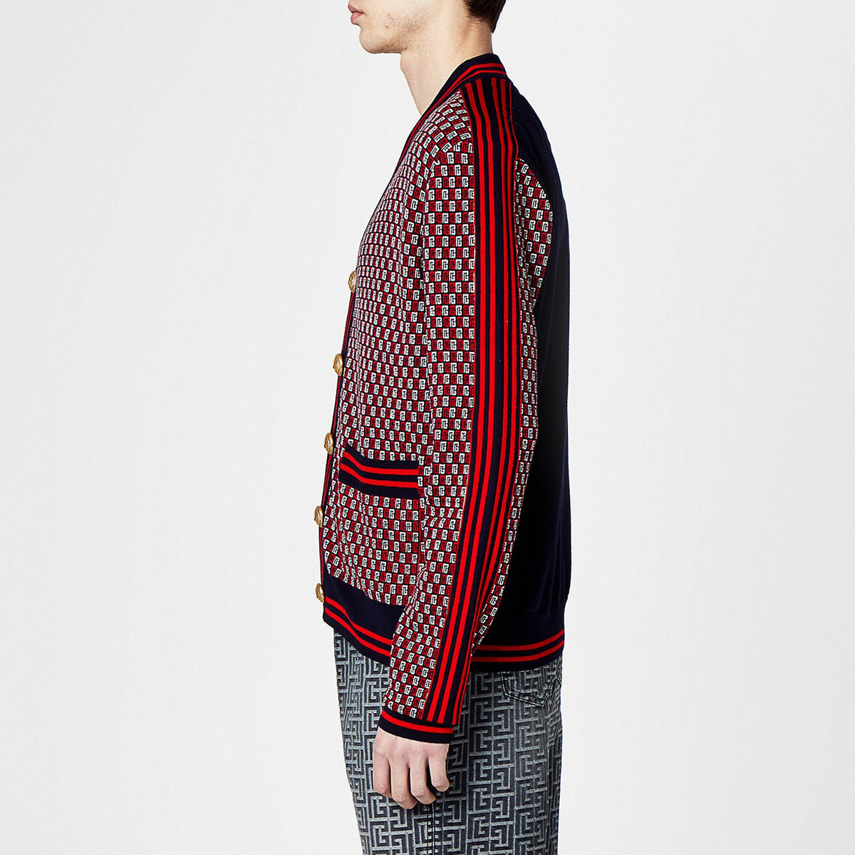 Monogram Cardigan