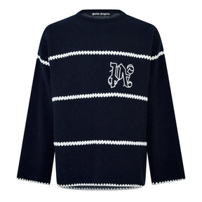 Monogram Striped Sweatshirt