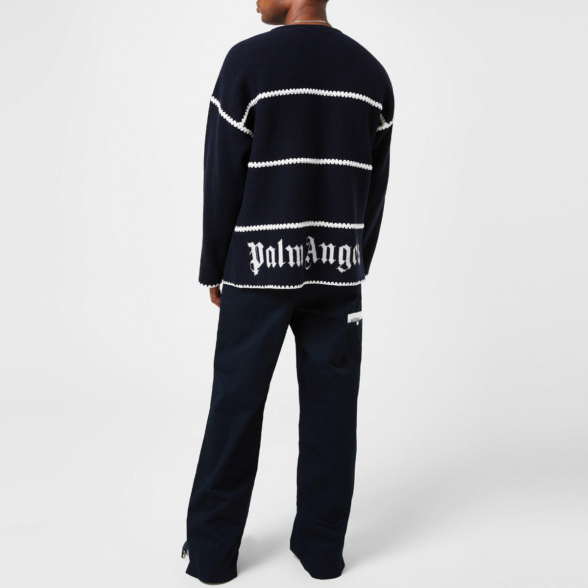 Monogram Striped Sweatshirt