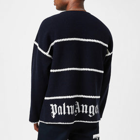 Monogram Striped Sweatshirt
