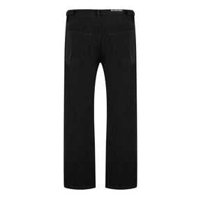 Loose Fit Buckle Pants