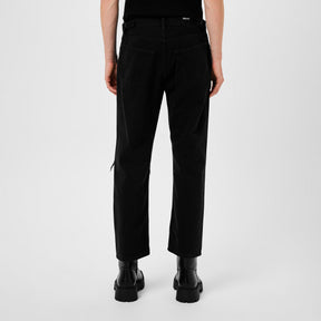 Loose Fit Buckle Pants