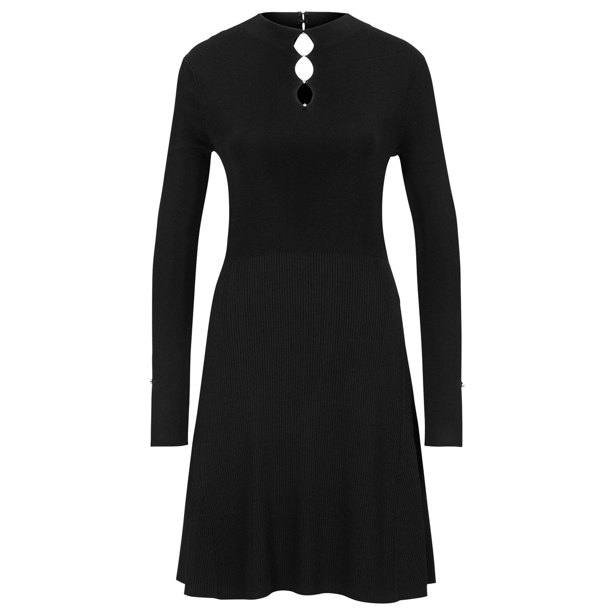 Women's Fuglia Knitted Dress, Slim-fit Rib-knit