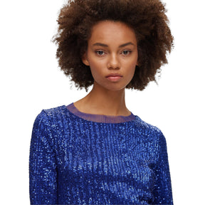 Women's Edegra All-over Sequinned Design Dress