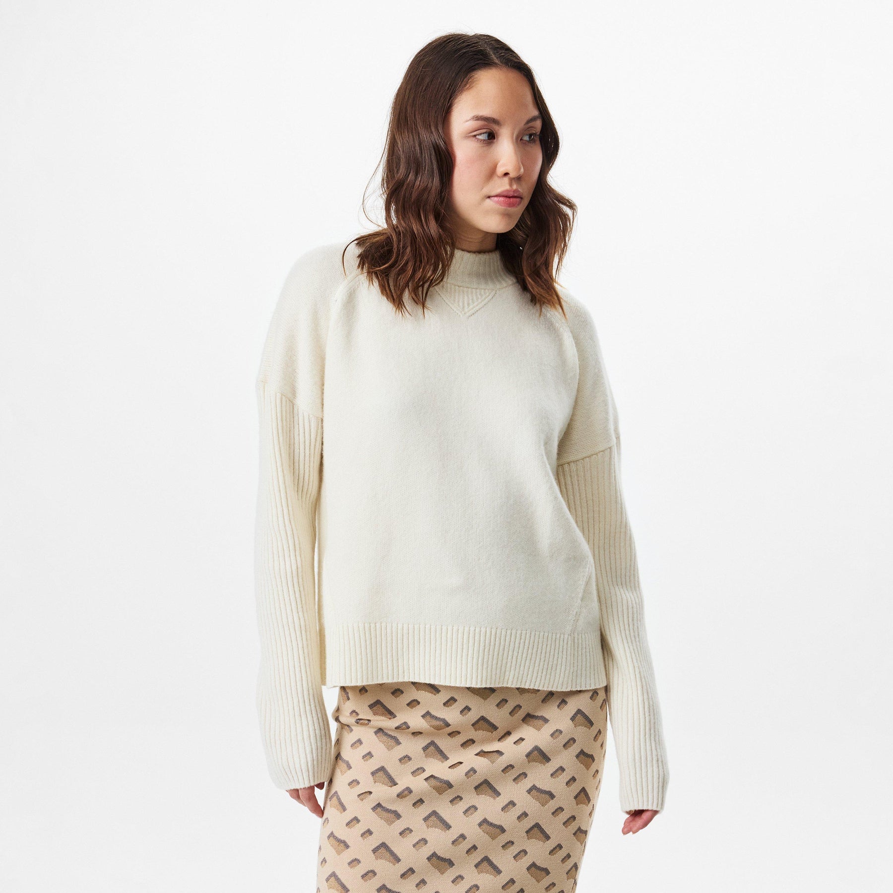 Women's Foltin Wool Knit Jumper