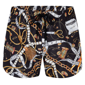 Tailor Print Swim Shorts